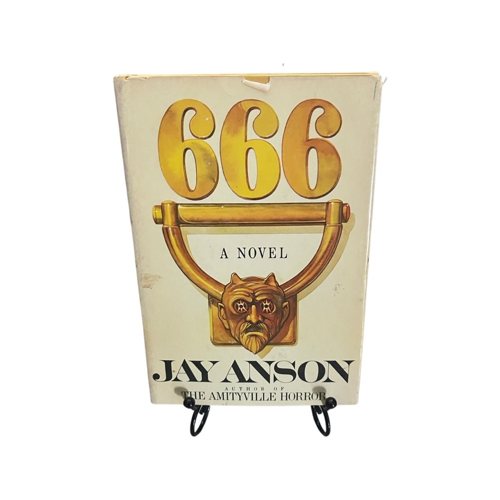 666: Horror Novel by Jay Anson: Harcover 1st Club Edition: Amityville Horror